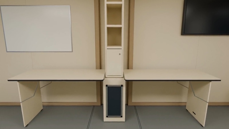 FORTS 38 furniture deployment illustration